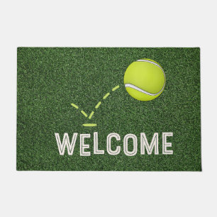 Tennis Welkomststartpunt voor Tennis Player Deurmat