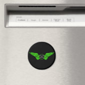tennis. Winged. Magneet (Insitu (Vaatwasser))