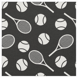 🖤 🎾 Tennis: witte rackets - aanpasbaar! Stof