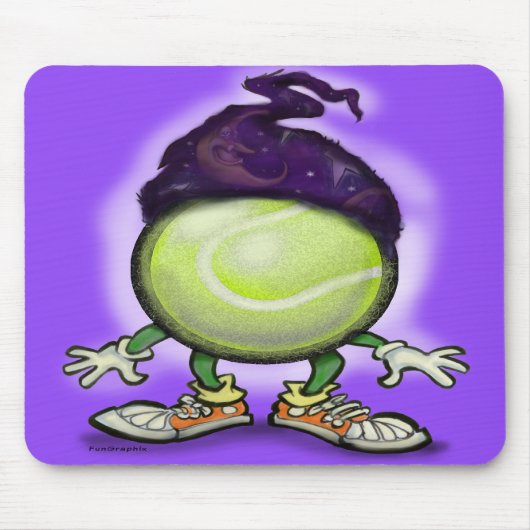 Tennis Wizard Muismat (Voorkant)