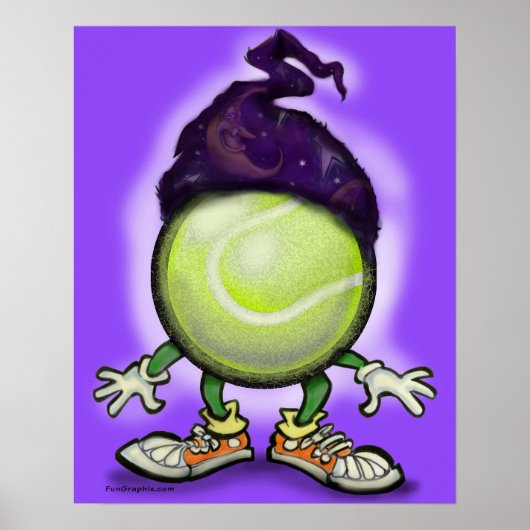Tennis Wizard Poster (Voorkant)
