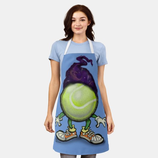 Tennis Wizard Schort (Gedragen)