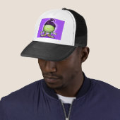 Tennis Wizard Trucker Pet (In situ)