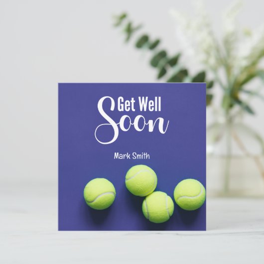 Tennis wordt snel beter kaart (Staand voorkant)