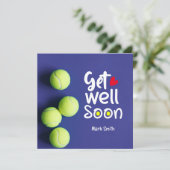 Tennis wordt snel beter kaart (Staand voorkant)