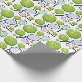 Tennis Wrap Cadeaupapier (Hoek)