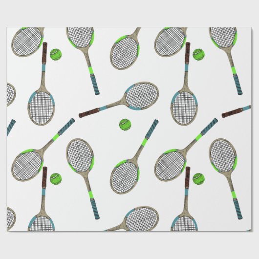 Tennis Wrapping papier (Vlak)