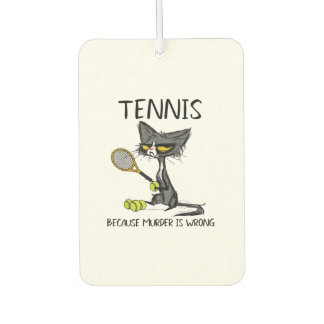 Tennis Wrong Best cat Luchtverfrisser