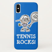 Tennis-zaak voor jongens Case-Mate iPhone case (Achterkant)