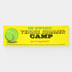 Tennis Zomerkamp Banner