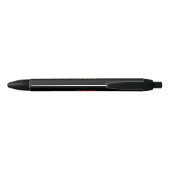 Tennis Zwarte Inkt Pen (Achterkant)