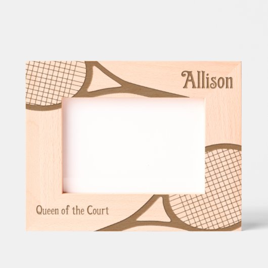  tennisaas gegraveerde lijstjes (Voorkant)