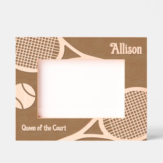  tennisaas gegraveerde lijstjes (Voorkant)