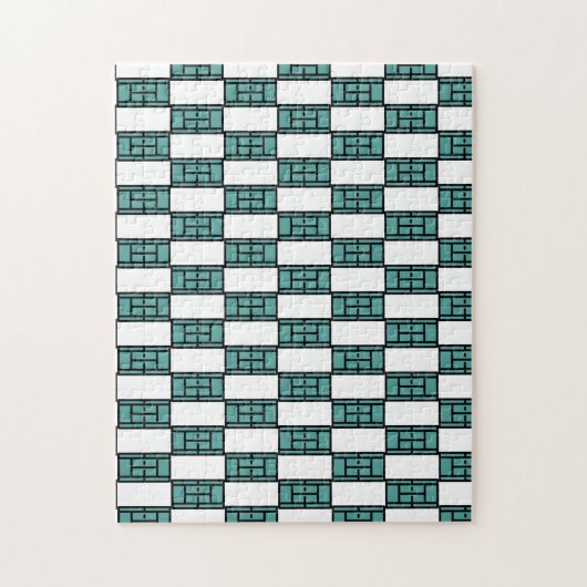 tennisbaan legpuzzel (Verticaal)