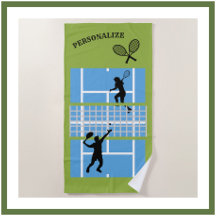 Tennisbaan ontwerp personaliseren