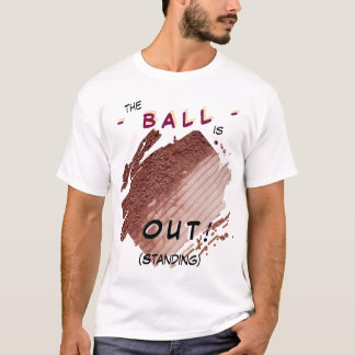 Tennisbaan UIT (staand) T-shirt