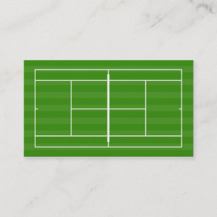 Tennisbaan Visitekaartje