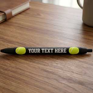 Tennisbal Aangepaste Teamnaam of Tekst Coach's Pen