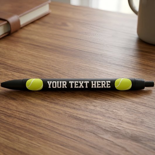 Tennisbal Aangepaste Teamnaam of Tekst Coach's Pen