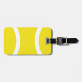 Tennisbal Bagagelabel (Voorkant horizontaal)