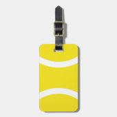 Tennisbal Bagagelabel (Voorkant verticaal)