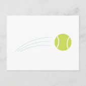 Tennisbal Briefkaart (Voorkant)