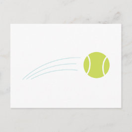 Tennisbal Briefkaart