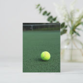 Tennisbal Briefkaart (Staand voorkant)