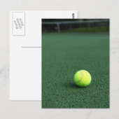 Tennisbal Briefkaart (Voorkant / Achterkant)