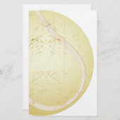 tennisbal  briefpapier (Voorkant / Achterkant)