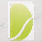tennisbal briefpapier (Voorkant / Achterkant)