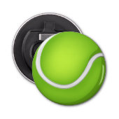Tennisbal Button Flesopener (Voorkant)