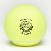 Tennisbal - Cool Cats Resist Tennisballen (Voorkant)
