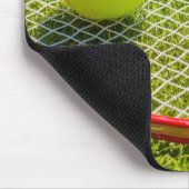 Tennisbal en Racket Muismat (Hoek)