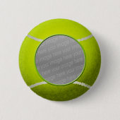 Tennisbal foto ronde button 5,7 cm (Voorkant)