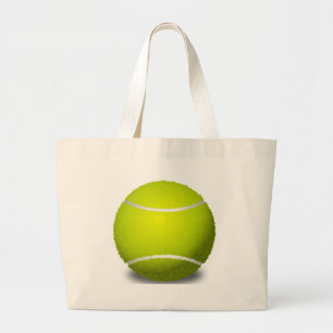 Tennisbal Grote Tote Bag