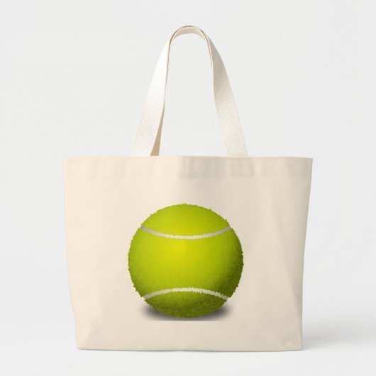 Tennisbal Grote Tote Bag (Voorkant)