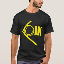 tennisbal hoek in goede t-shirt