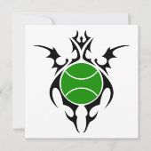 tennisbal kaart (Voorkant)