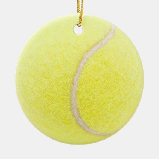 Tennisbal Keramisch Ornament (Voorkant)