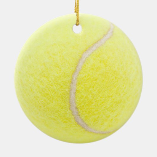 Tennisbal Keramisch Ornament (Achterkant)