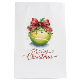 Tennisbal Kerst  Medium Cadeauzakje