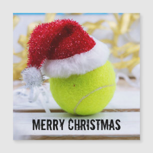 Tennisbal Kerstmis Vakantie met Santa Hat