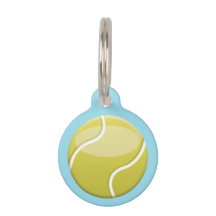 Tennisbal met aangepaste naam en nummer