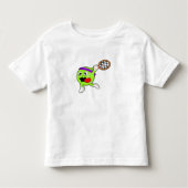 Tennisbal met Tennis racket Kinder Shirts (Voorkant)