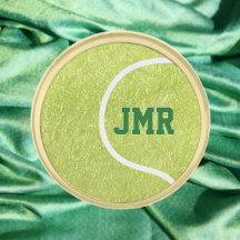 Tennisbal Monogram Initialen