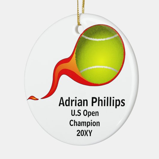 tennisbal ornament (Links)