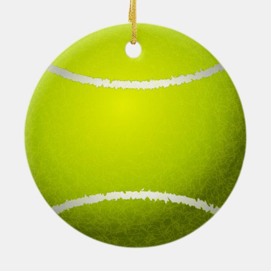 tennisbal ornament (Achterkant)