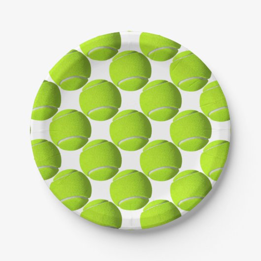 Tennisbal Papieren Bordje (Voorkant)