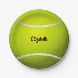 Tennisbal Papieren Bordje